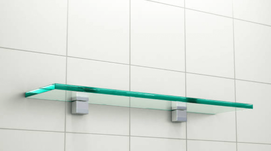 Transform Your Interiors with Elegant Custom Glass Shelves