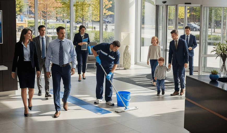 Why Porcelain Tile Is the Ultimate Choice for High-Traffic Commercial Interiors