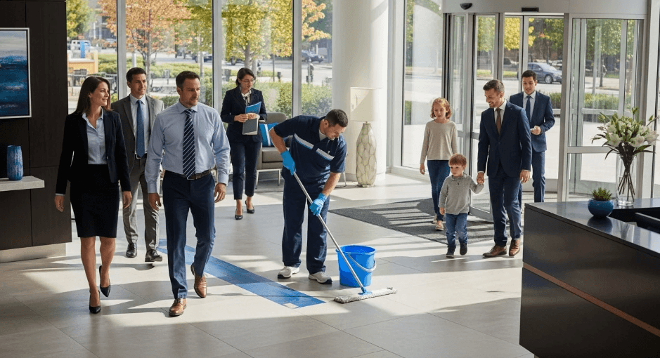 Why Porcelain Tile Is the Ultimate Choice for High-Traffic Commercial Interiors
